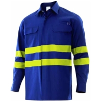 Camisa ignífuga alta visibilidad Velilla 605002 • Vestuario Laboral Bazarot