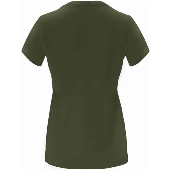 Camiseta manga corta entallada mujer CAPRI Roly • Vestuario Laboral Bazarot 5